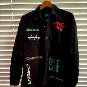 Bershka small/medium multi jacket, excellent condition, smoke/pet free